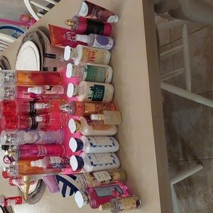 28 Mixed Lot of Bath and Body Works Lotion and Mist